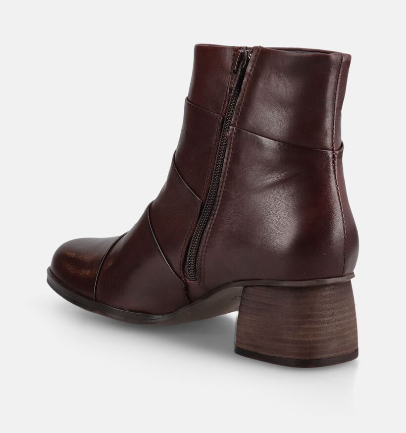 Miz Mooz Oakleigh Bottines en Brun pour femmes (381368)