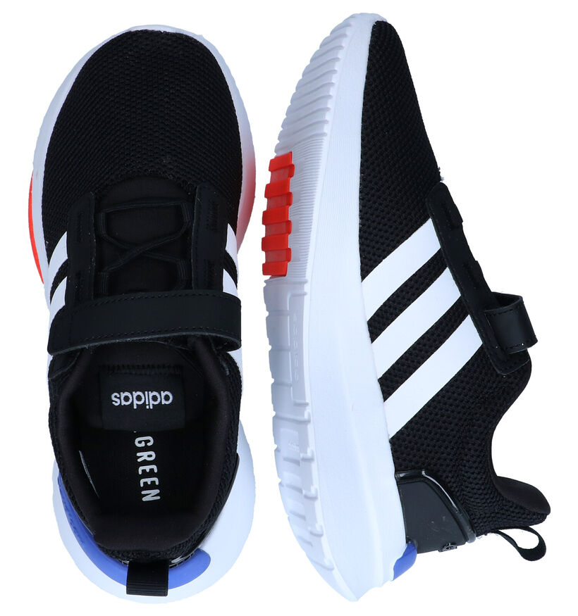 adidas Racer TR21 I Zwarte Sneakers voor jongens (311322) - geschikt voor steunzolen