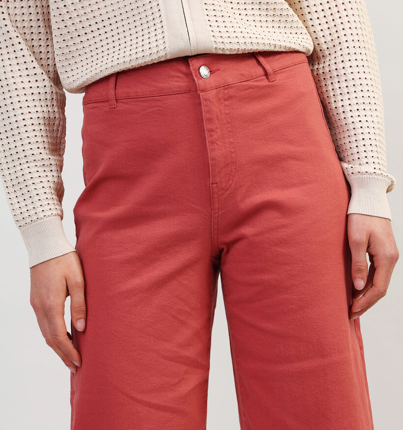 Vero Moda Wild Kayla Bordeaux Wijde Broek L30 voor dames (353146)