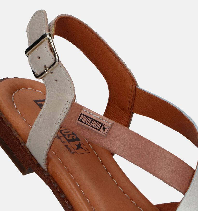 Pikolinos Algar Beige Platte sandalen voor dames (339572)