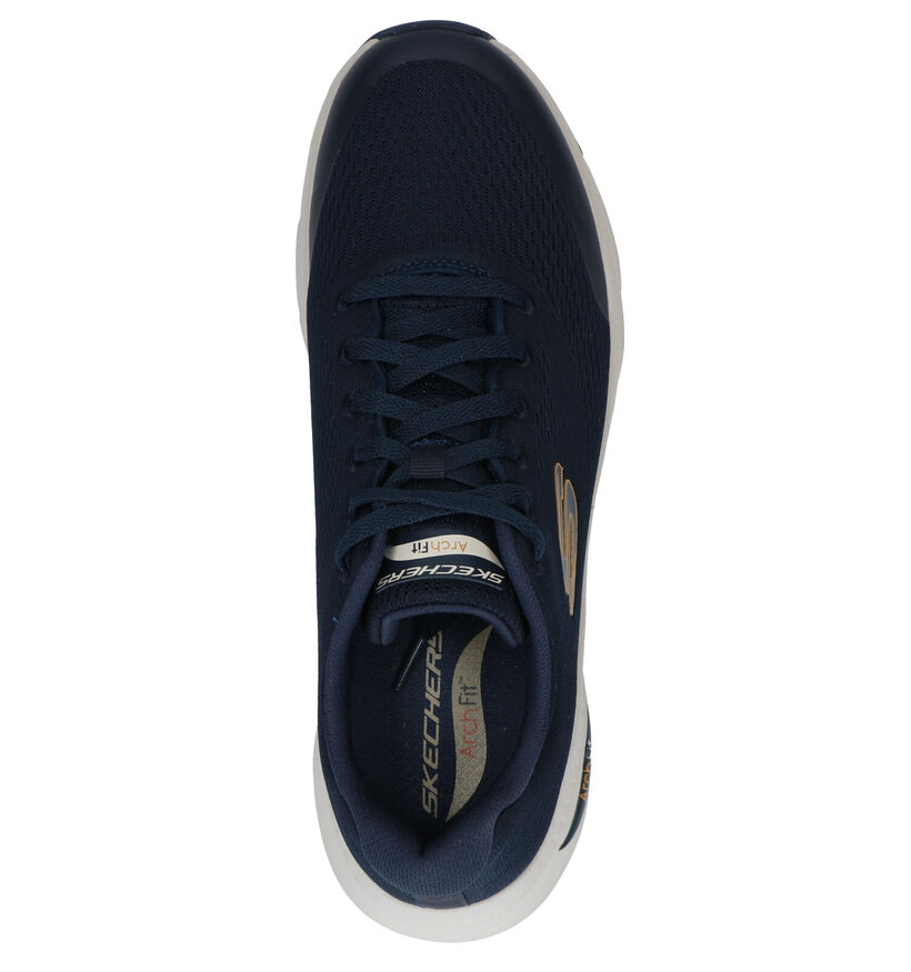 Skechers Arch Fit Olijfgroene Sneakers voor heren (340806) - geschikt voor steunzolen