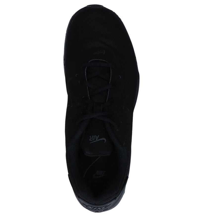 Nike Air Max Oketo Zwarte Sneakers in stof (274959)