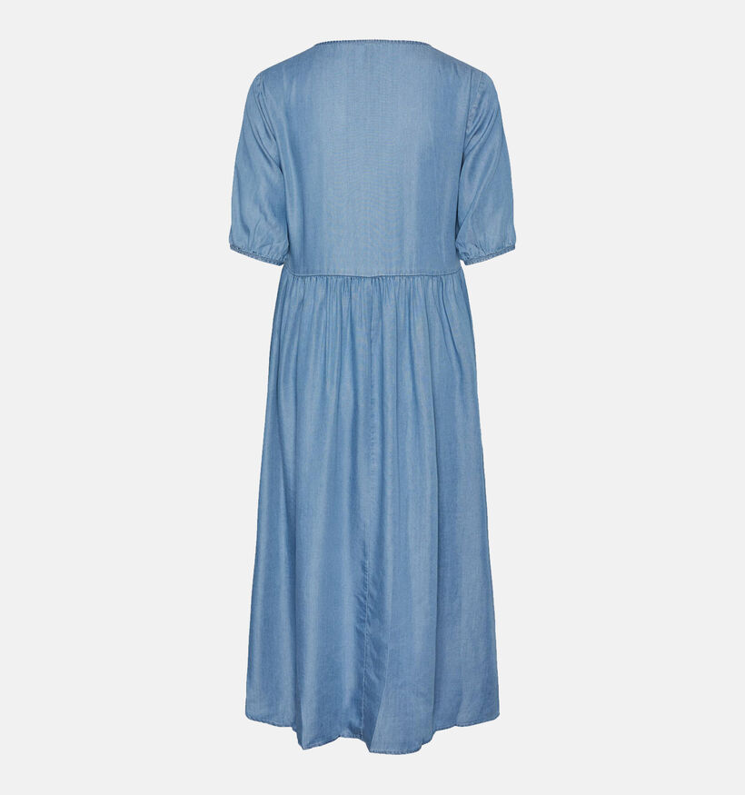 Pieces Vilma Blauwe Maxi Jurk voor dames (326818)