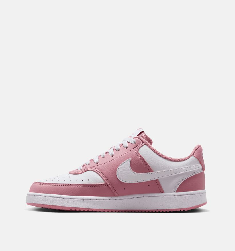 Nike Court Vision Low Next Nature Baskets en Rose pour femmes (350452)