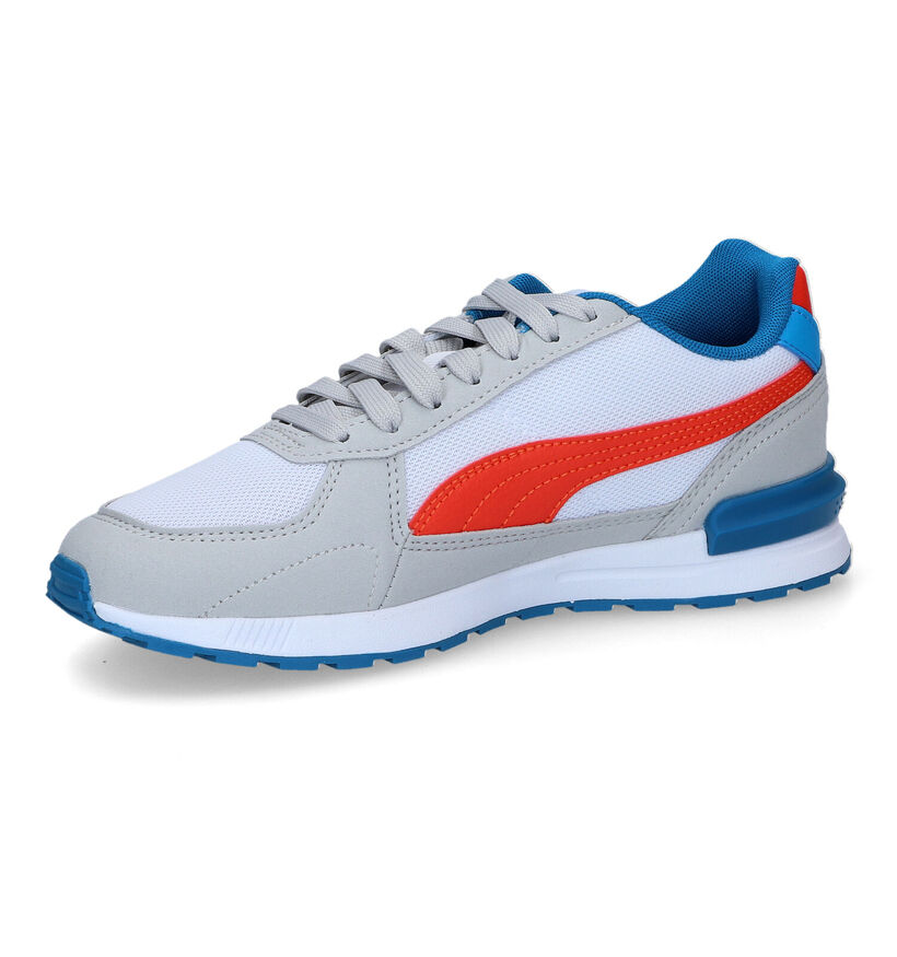 Puma Graviton JR Grijze Sneakers voor jongens (307181) - geschikt voor steunzolen