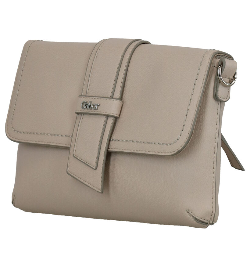 Gabor Calera Beige Crossbody Tas in kunstleer (269439)