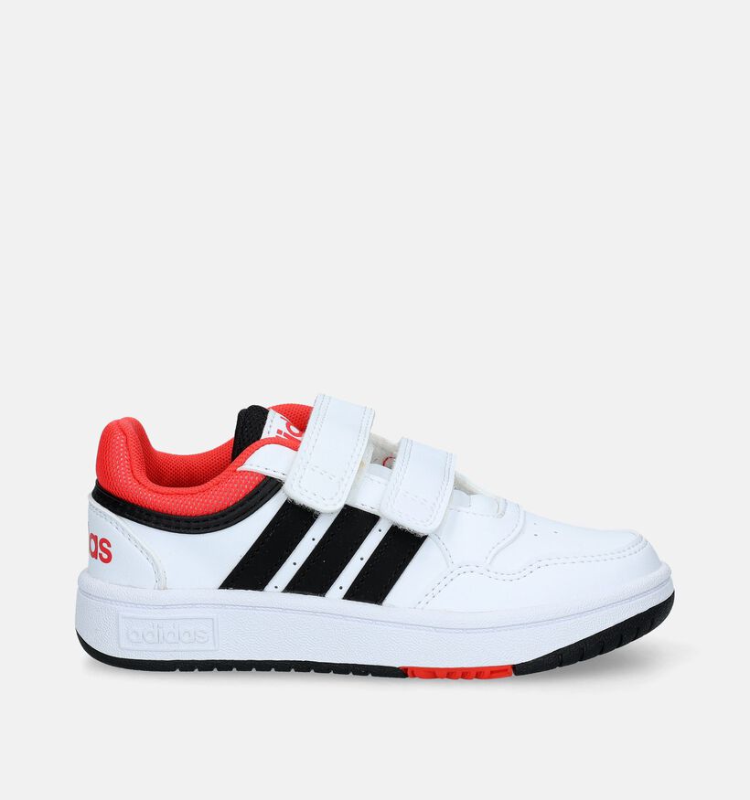 adidas Hoops 3.0 CF Witte Sneakers voor jongens, meisjes (334830)