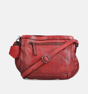 Bear Design Crossbody tassen Zwart/Cognac/Rood