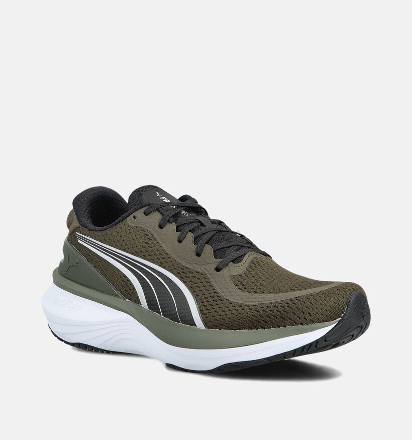 Puma Scend Pro Groene Lage Sneakers voor heren (359102) - geschikt voor steunzolen