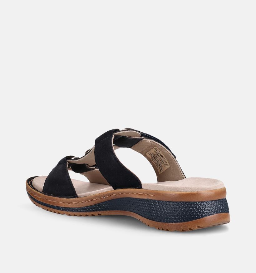 Ara Hawaii 2.0 Nu-pieds en Bleu fonc&eacute; pour femmes (370804)