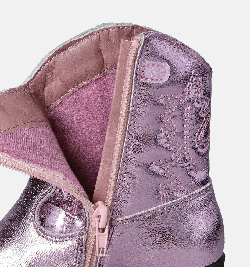 Milo & Mila Bottes courtes en Rose pour filles (355558)