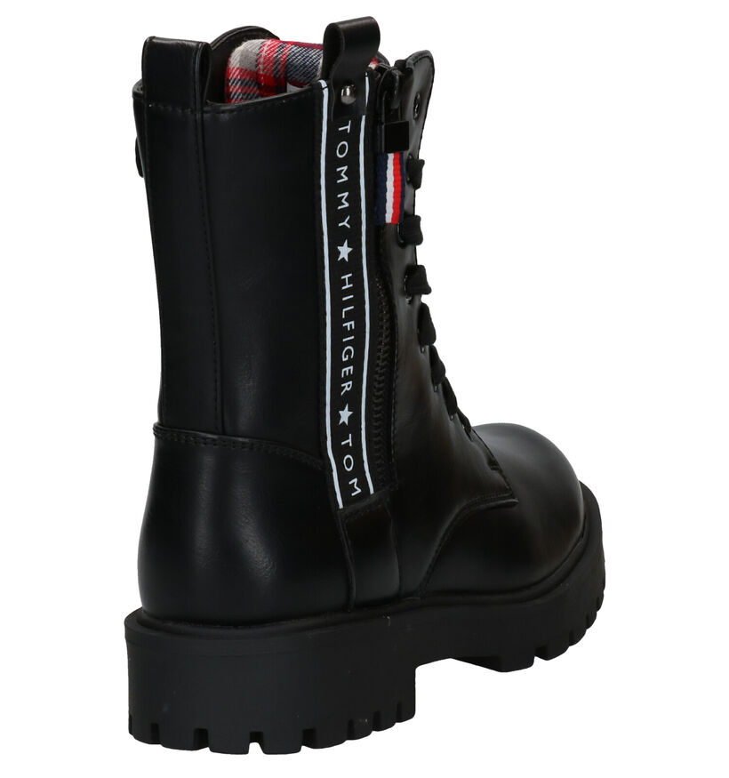 Tommy Hilfiger Zwarte Boots in leer (279902)