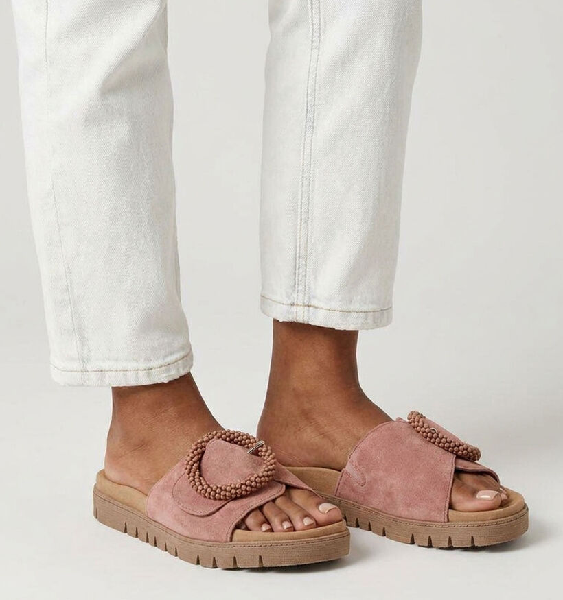 Gabor Nu-pieds en Rose pour femmes (371283)