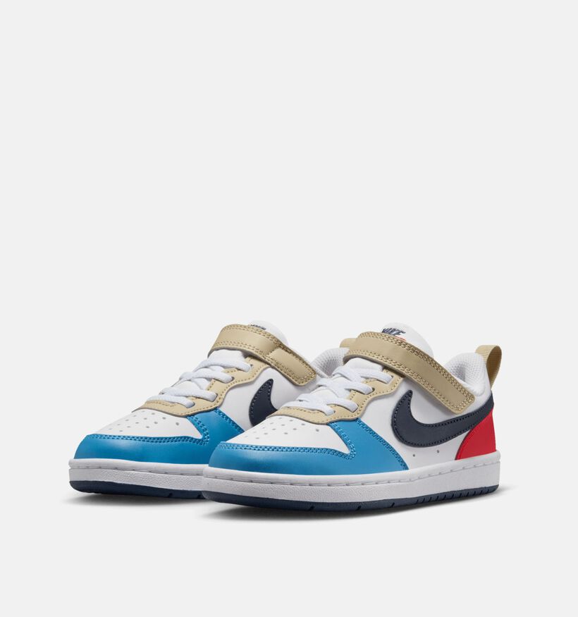 Nike Court Borough Witte Schoenen voor jongens, meisjes (367263) - geschikt voor steunzolen
