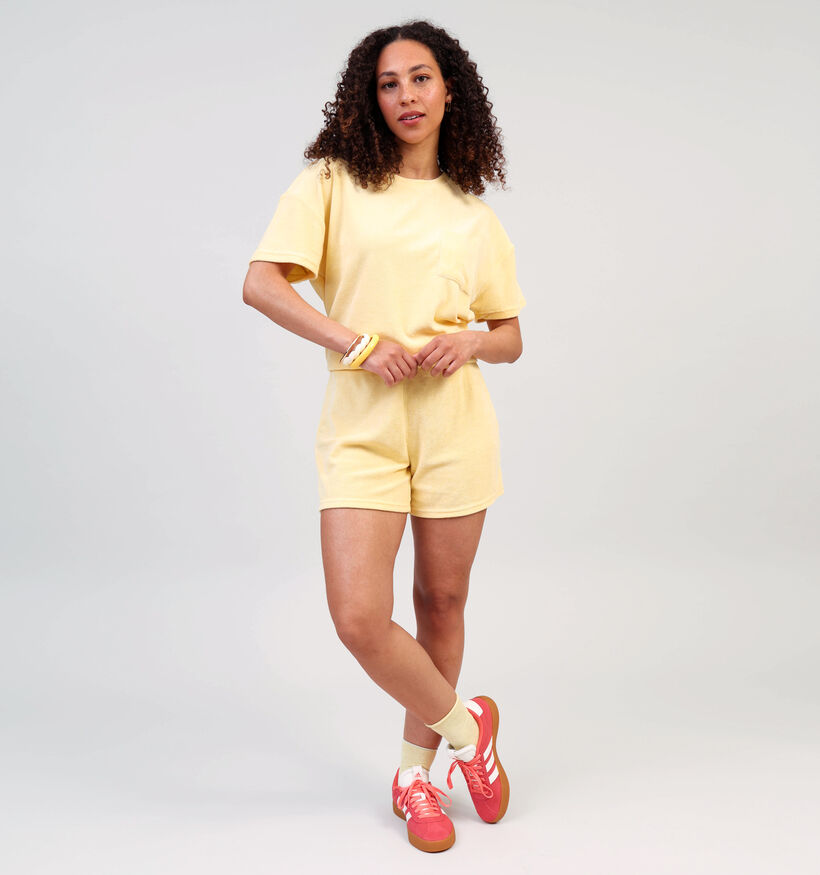 JDY Terry Gele T-shirt voor dames (365292)