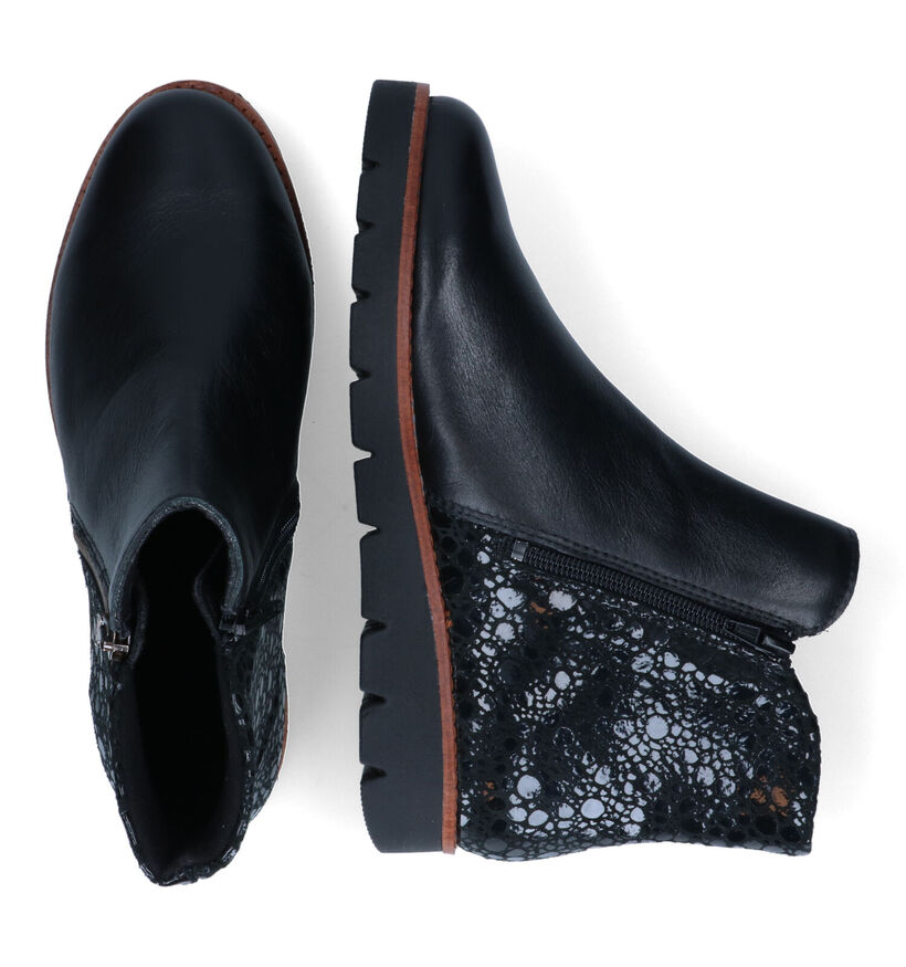 Solemade Chaussures confort en Noir pour femmes (315826) - pour semelles orthopédiques
