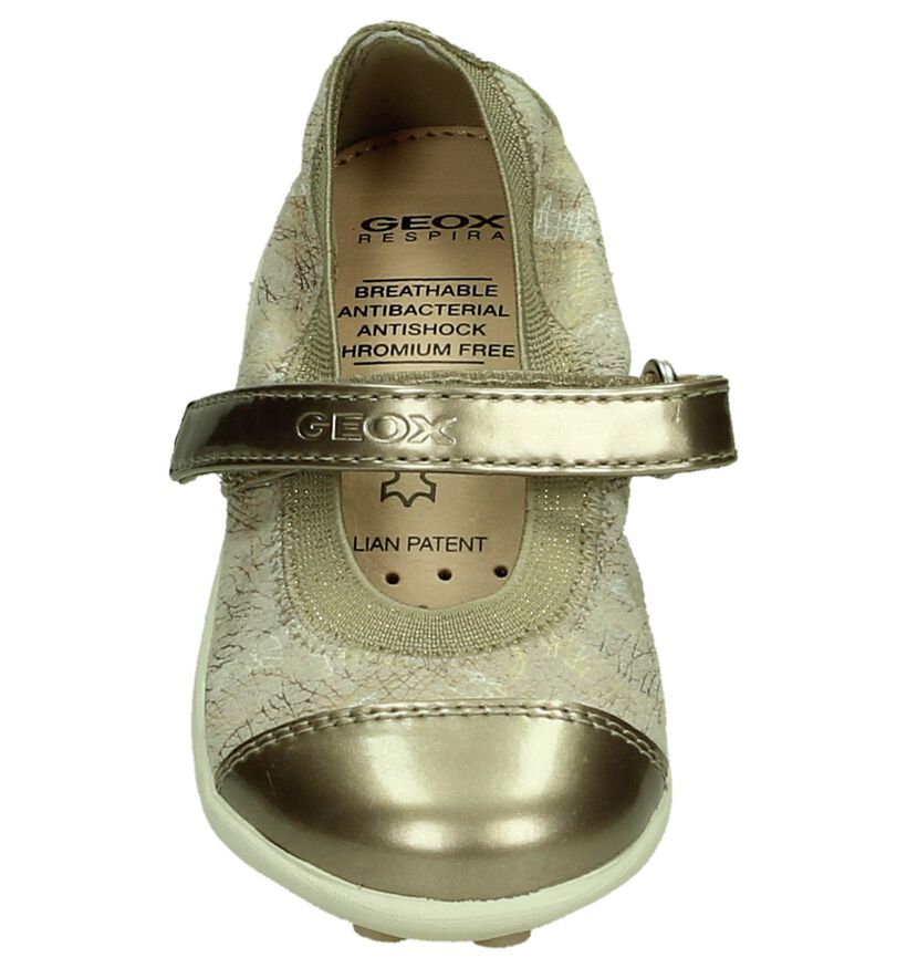 Geox Ballerines en Bronze en cuir (190688)