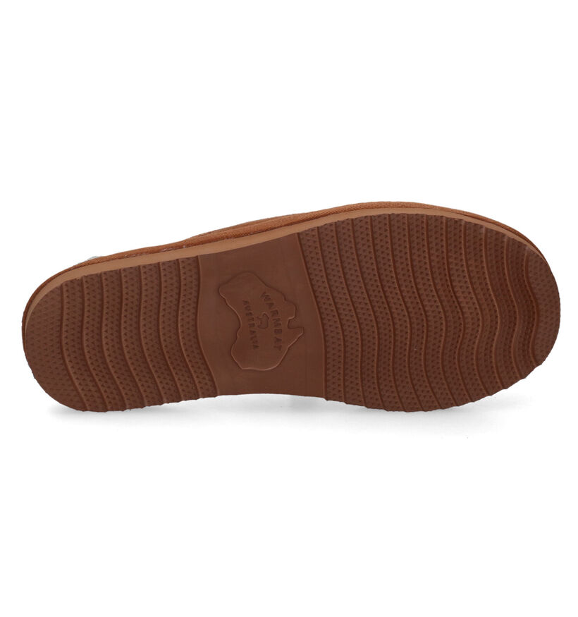 Warmbat Classic Cognac Pantoffels voor heren (314424)