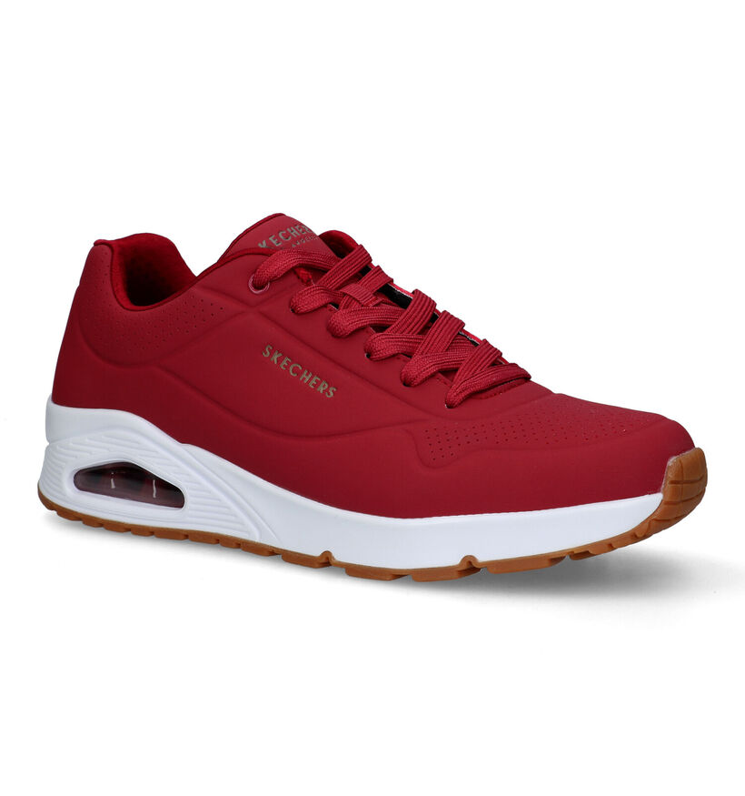 Skechers Uno Stand On Air Baskets en Noir pour hommes (350318) - pour semelles orthopédiques