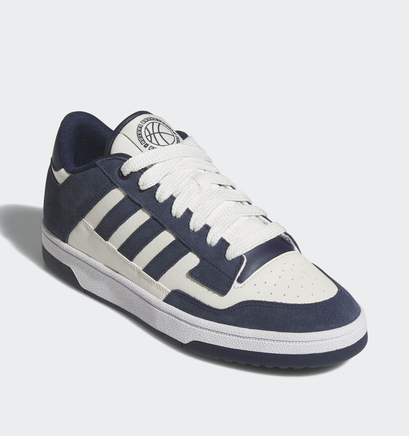 adidas Rapid Court Low Blauwe Sneakers voor heren (357282) - geschikt voor steunzolen