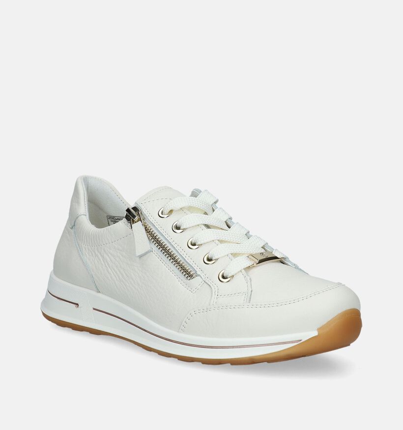 Ara Osaka 2.0 Witte Sneakers voor dames (338680) - geschikt voor steunzolen