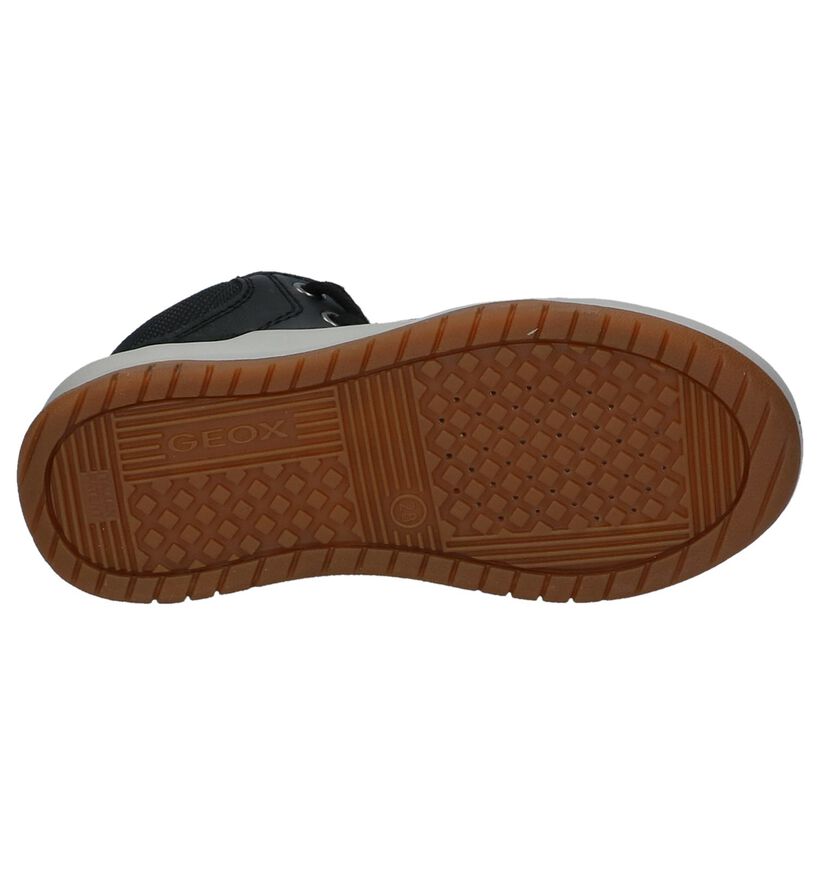 Geox Baskets hautes en Noir en cuir (223167)