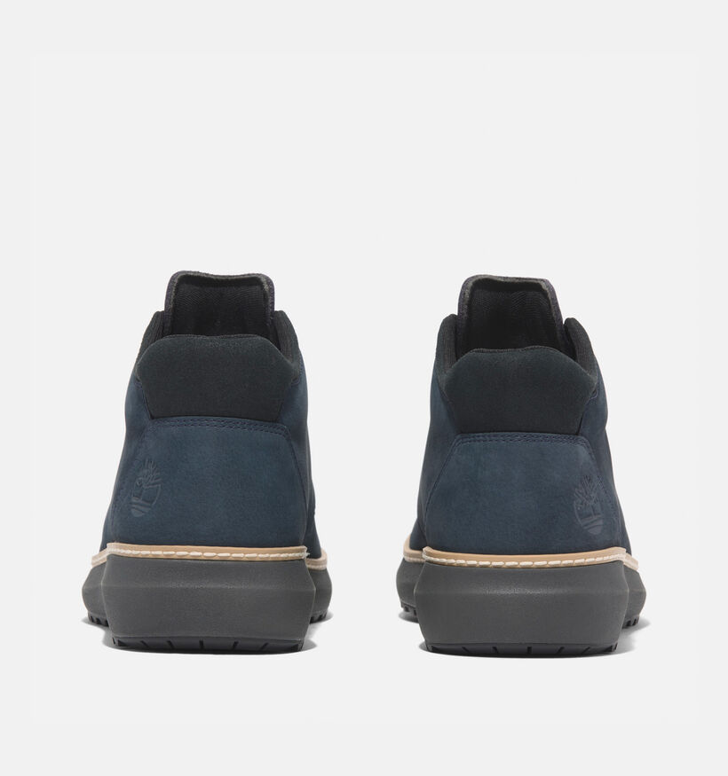 Timberland Hudson Road Mid Chukka Blauwe Bottines voor heren (348537) - geschikt voor steunzolen