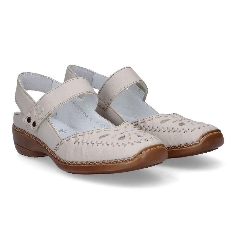 Rieker Beige Instappers voor dames (323564)