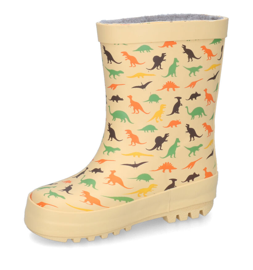 Xplor Rainboot Fur Lining Gele Regenlaarzen voor jongens (313339) - geschikt voor steunzolen