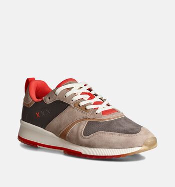 Scotch & Soda Sneakers Bruin/Grijs