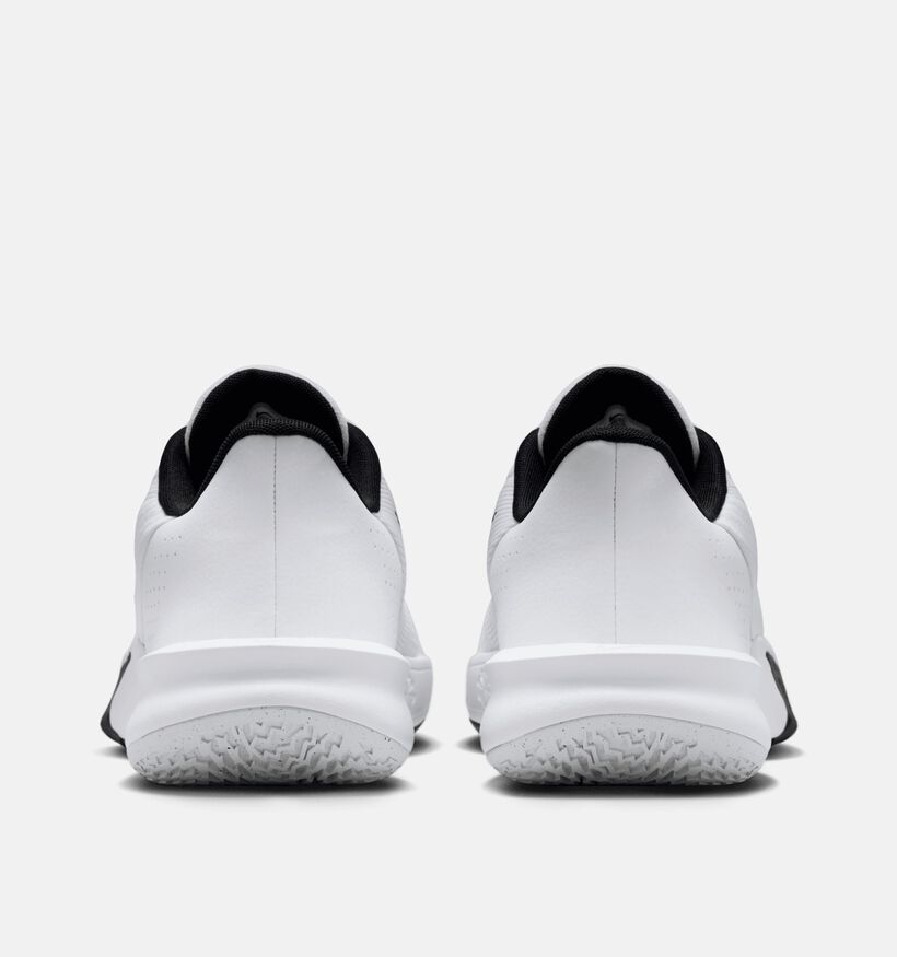 Nike Precision 7 Baskets en Blanc/Noir pour hommes (359814)