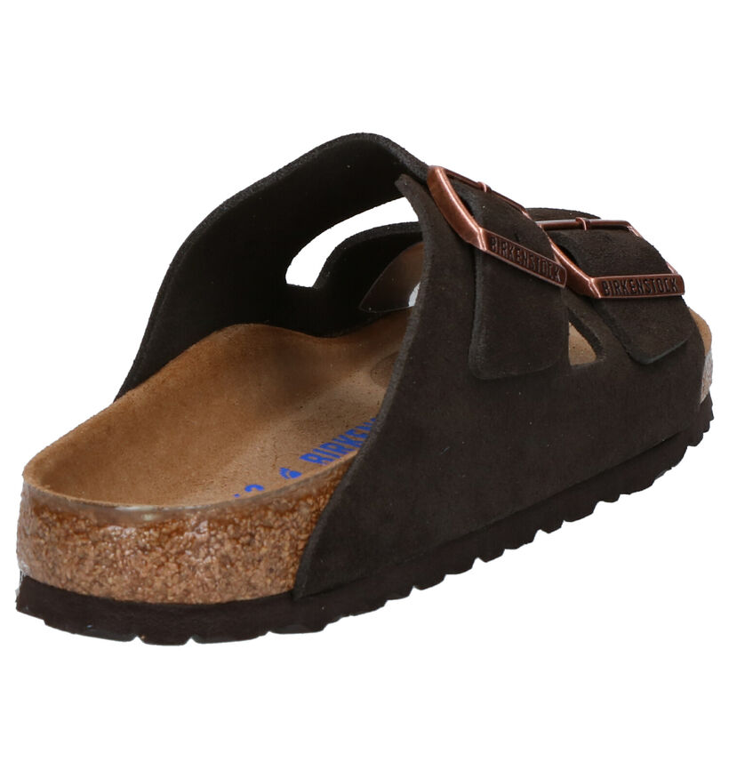 Birkenstock Arizona Grijze Slippers voor heren (330622)