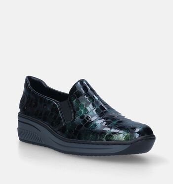 Rieker Chaussures plates Vert