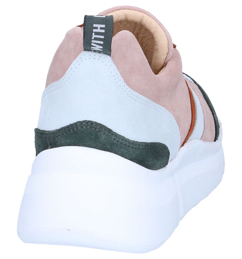 Beige Sneakers Deabused in daim (263732)