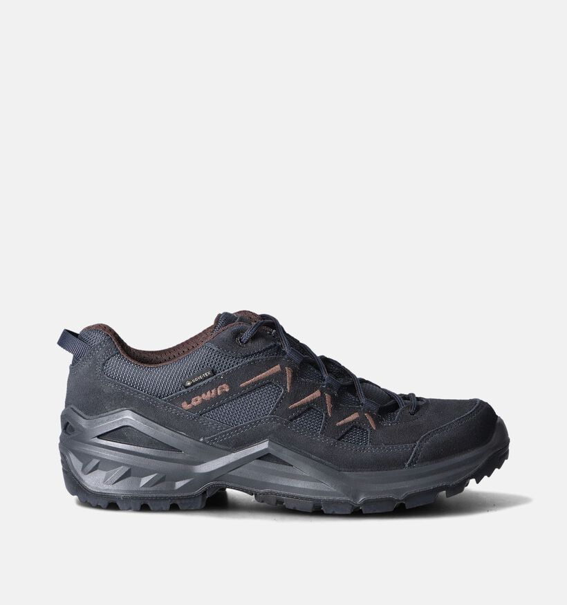 LOWA Sirkos EVO GTX Low Blauwe Wandelschoenen voor heren (355735) - geschikt voor steunzolen