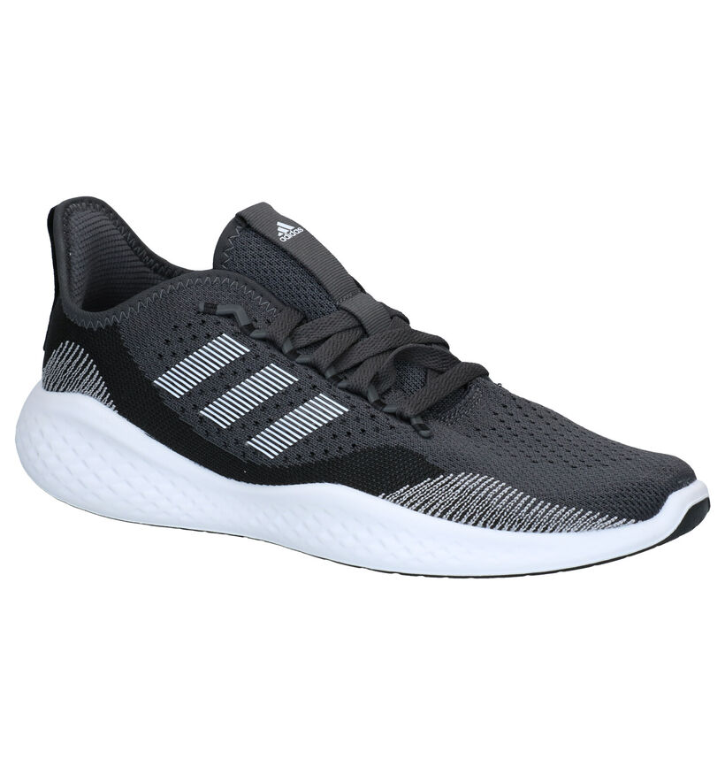 adidas Fluidflow Baskets en Blanc en textile (284852)