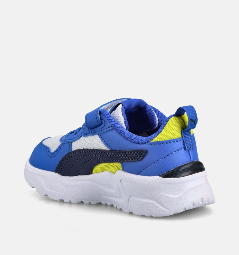 Puma Trinity 2 LT Blauwe Sneakers voor jongens, meisjes (366659) - geschikt voor steunzolen