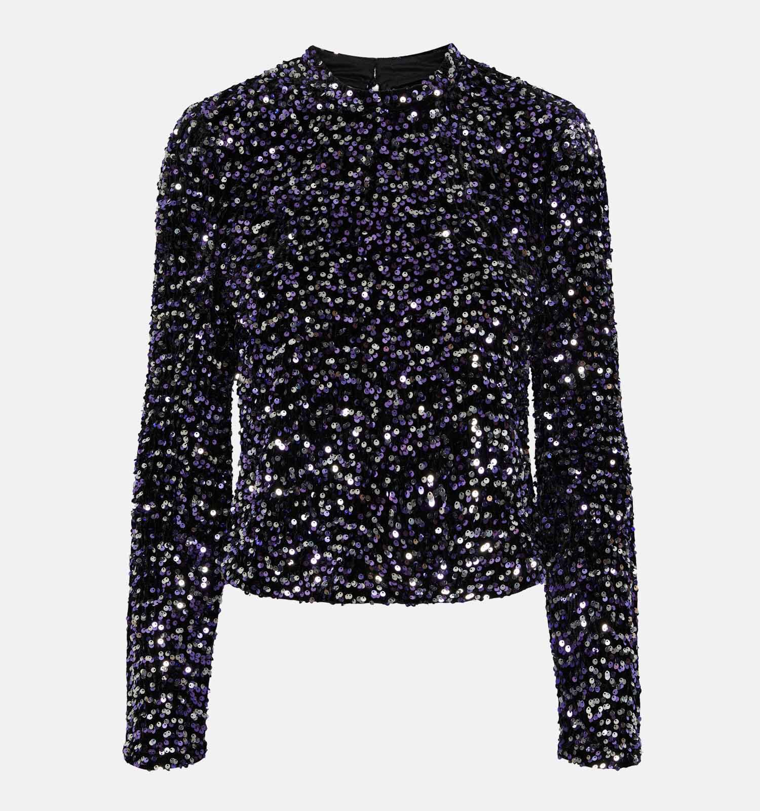 Glitter blouse dames on sale