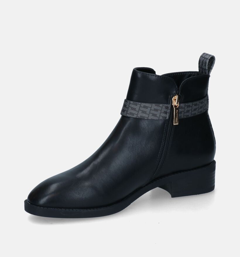 Tamaris Bottines plates en Noir pour femmes (315448)