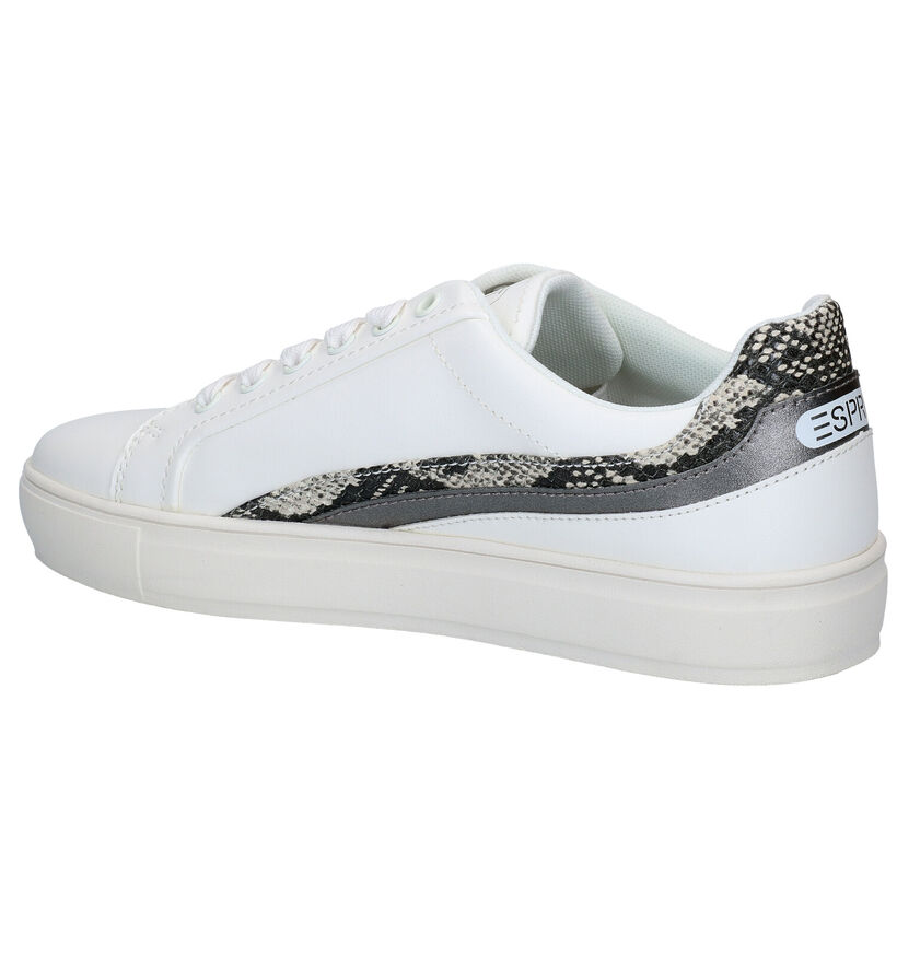 Esprit Colette Baskets en Blanc en simili cuir (295703)