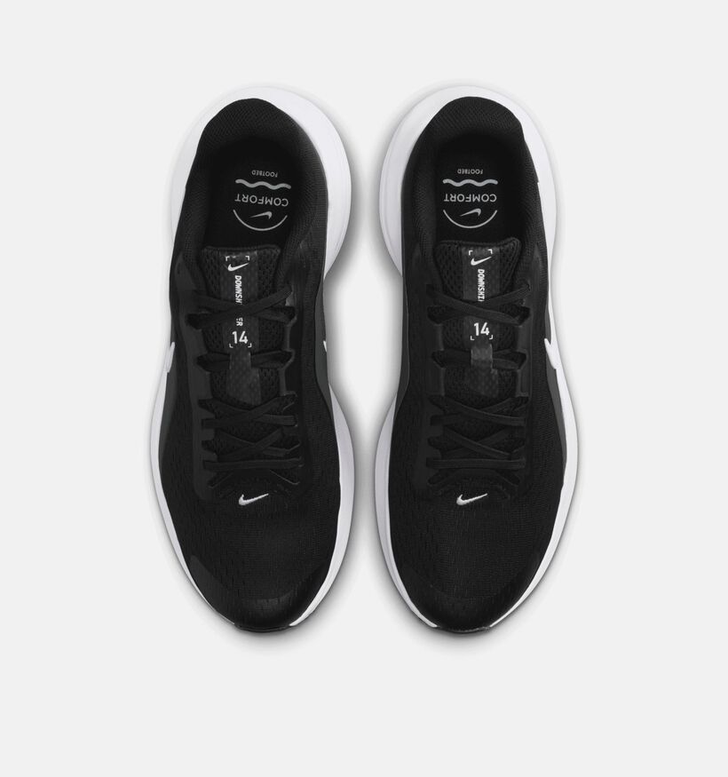 Nike Downshifter 14 Zwarte Loopschoenen voor heren (367304) - geschikt voor steunzolen