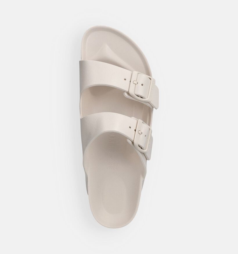 Birkenstock Arizona Claquettes en &Eacute;cru pour femmes (368221)