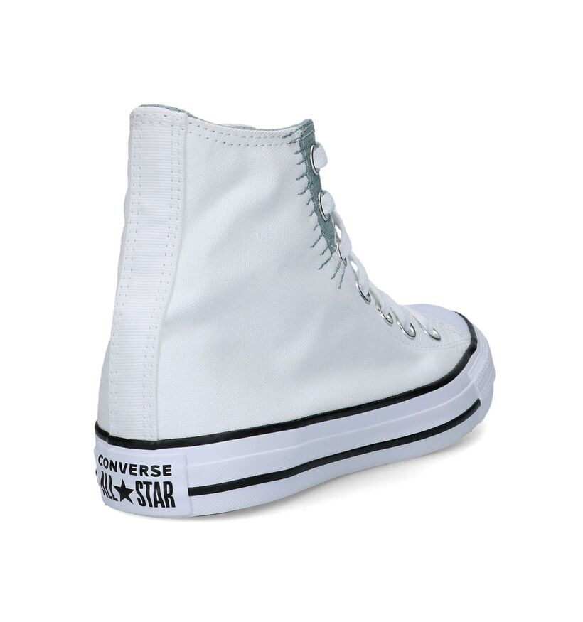 Convers Chuck Taylor All Star Hi Baskets en Blanc pour femmes (325481)