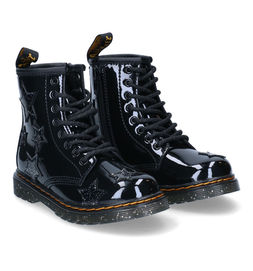 Dr. Martens 1460 Boots en Noir pour filles (343768)