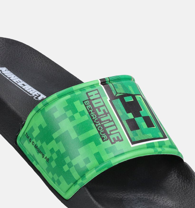 Minecraft Claquettes en Noir pour filles, gar&ccedil;ons (373648)