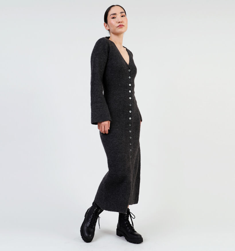 Vero Moda Fiona Grijze Lange jurk voor dames (349052)