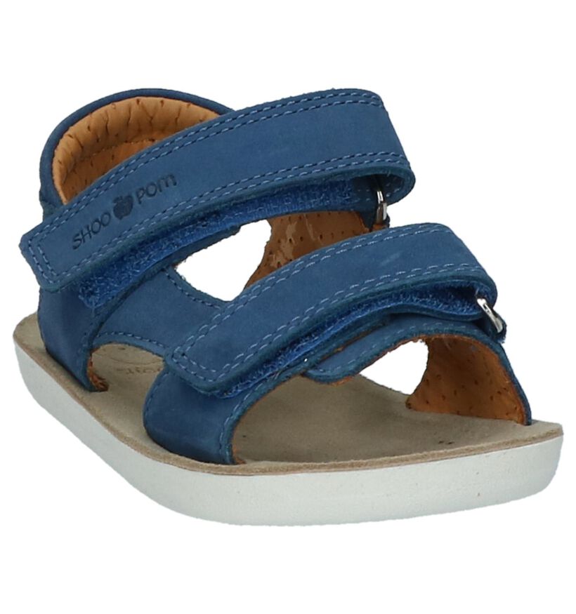 Shoo Pom Sandales en Bleu foncé en cuir (215623)