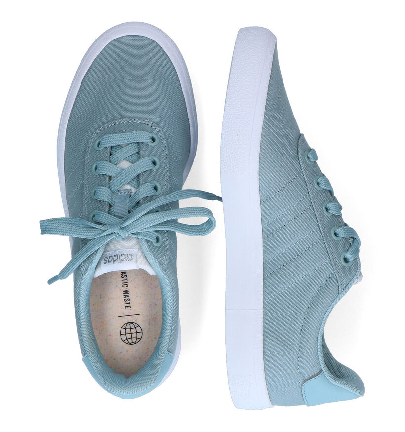 adidas Vulcraid3R Blauwe Sneakers voor dames (301973) - geschikt voor steunzolen