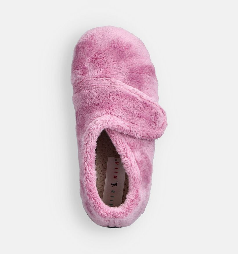 Milo & Mila Roze Gesloten Pantoffels Milo & Mila Roze Gesloten Pantoffels voor meisjes (364855) - geschikt voor steunzolen