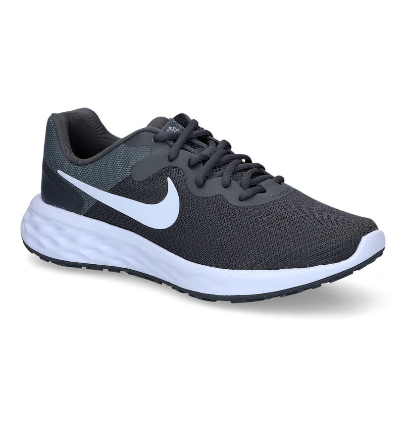 Nike Revolution 6 Zwarte sneakers voor heren (316490) - geschikt voor steunzolen